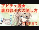 【RO】アビチェ流！裏幻影ボスの倒し方（７５Ｆまで）