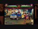 KOF98　リョナ　アテナにジョーのC投げ