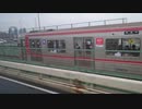 高速バスと並走する大阪メトロ21系21603F