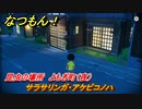 なつもん！　昆虫の場所　よもぎ町（夜）　サラサリンガ・アケビコノハ　昆虫集めてステッカーを貰おう！　＃８２１　【なつもん！20世紀の夏休み】