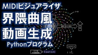 【界隈曲風？】MIDIビジュアライザを作ってみた