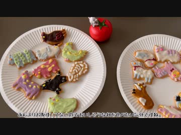アイシングクッキーが作りたかった動画