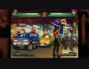 KOF98 リョナ　アテナにクラウザーのC投げ