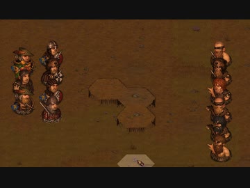 【Battle Brothers】ヘッジナイトと通りすがりの蛮族