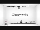 Cloudy white