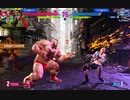 ストリートファイター６　378　ザンギエフ　プラチナ4編　ｖｓキャミー　2023　0805