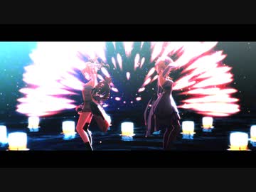 【原神ＭＭＤ】撫子色ハート【蛍＋稲妻女子】
