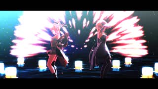 【原神ＭＭＤ】撫子色ハート【蛍＋稲妻女子】