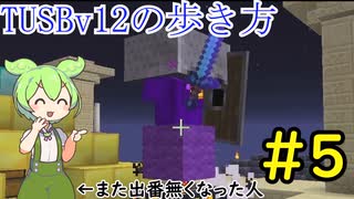 【Minecraft】TUSBv12の歩き方＃5【VOICEVOX実況】
