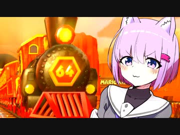 【マリカ8DX】カラカラ砂漠の線路大好き結月ゆかり(猫)実況【VOICEROID実況プレイ】