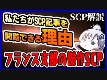 【フランス支部の傑作】あなたは何故、SCPにアクセスできるのですか？【ゆっくり解説】【SCP解説】【SCP-101-FR】#8