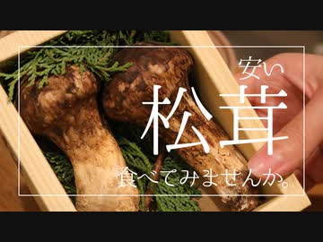 松茸食べてみた
