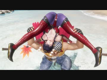 情けないポーズでバスターされてる姿は見られたくない#3（女天狗/クリスティ/レイチェル）DOA6