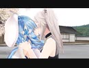 [MMD] Botan kisses Lamy in the lips