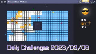 【New Microsoft Minesweeper】 Daily Challenges 2023/09/09