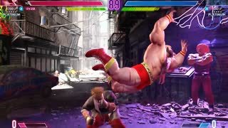 ストリートファイター６　399　ザンギエフ　プラチナ5編　ｖｓケン　2023　0810