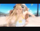 DOA 5LR Ryona リョナ Marie Rose マリー・ローズ – Leon Choke Splash, Reverse Achilles Heel Lock