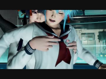 女天狗のおもちゃにされるニコ（制服）