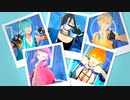 【MMD刀剣乱舞】アッパーチューン【浦・治・北・千・笹】