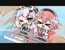 【手描き】ルイ姉と夢の国に行きビショビショになった余