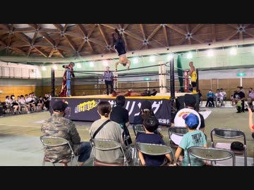 地方のプロレス試合
