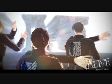 【進撃のMMD】洋楽まとめ（自作モデル）