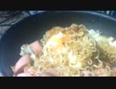 イオンプライベートブランド即席塩ラーメンを塩焼きそばに　ええつまみやで　Xディ時必要なノウハウかと　毎日ラーメンばかりだと飽きる　焼きそばにも転用できる