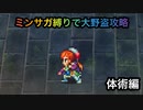 【ロマサガRS】ミンサガ縛りで追憶の幻闘場を攻略！〜体術Lv25大野盗〜