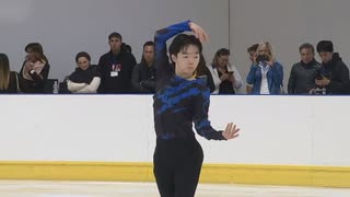 鍵山優真 ロンバルディアトロフィー2023 Free Skating Yuma Kagiyama