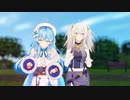 【MMD HOLOLIVE TikTok】STAY -  Shishiro Botan (獅白ぼたん) Yukihana Lamy (雪花ラミィ)