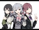 ロックマンエグゼ　Begin the TRY を三人に歌わせてみた