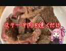 ステーキ肉を美味しく焼くだけ