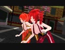 【MMD】ネオネオン【重音テト　波音リツ】