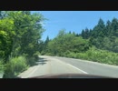 猪苗代、奥会津、米沢車載31　会津坂下ＩＣ付近から喜多方方面の飯豊連峰の展望台を目指す1　マツダ２ 2023　0617　