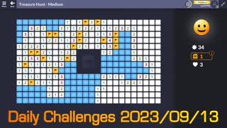 【New Microsoft Minesweeper】 Daily Challenges 2023/09/13