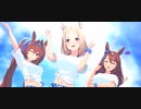 【ウマ娘】とにかく揺れまくる Make debut!(ナリタトップロード/ダイワスカーレット/スーパークリーク)