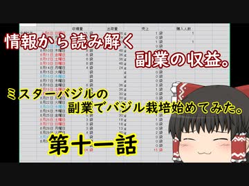 第十一話ミスターバジルの副業でゆっくりバジル栽培始めてみた。