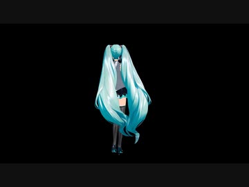 【MMDカメラ配布】アイドル（Full）YYB式　初音ミク　NT　