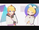 【鏡音リン・レン】チューリングラブ【カバー+MMD】