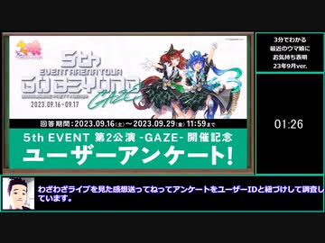 【ゆっくりウマ娘】3分でわかる最近のウマ娘にお気持ち表明をする動画2023年9月ver【biimシステム】