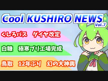 Cool　KUSHIRO　NEWS　Vo.7【VOICEVOX解説・VOICEROID解説】
