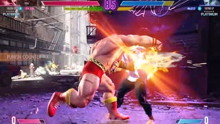 ストリートファイター６　434　ザンギエフ　プラチナ5編　ｖｓルーク　2023　0813