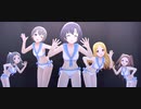 【デレステ】ほたる 悠貴 聖 くるみ 麗奈 無重力シャトル【セーラーミズギ セパレート】