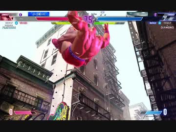 ストリートファイター６　438　ザンギエフ　プラチナ5編　ｖｓザンギエフ　2023　0813