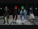 【原神MMD】フラジール【ディルック、ガイア、鍾離、白朮】