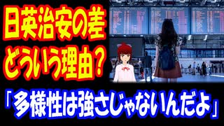 【海外の反応】 日本と イギリスの 治安の差の 理由に 海外から コメント多数！ 「多様性は強さじゃないんだよ」