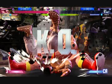 ストリートファイター６　441　ザンギエフ　プラチナ5編　ｖｓリュウ　2023　0813