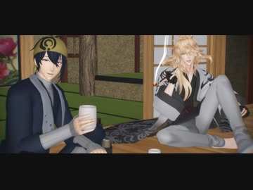 【MMD刀剣乱舞】太刀と短刀のポルカ【MMD鬼徹】