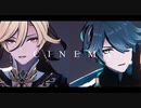 【原神MMD】シネマ【アルハイゼン/カーヴェ】