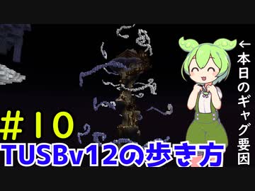【Minecraft】TUSBv12の歩き方＃10【VOICEVOX実況】